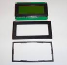 20x4 LCD Display Geel-Groen + Bezel