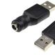 USB-A-5,5/2.1 mm DC